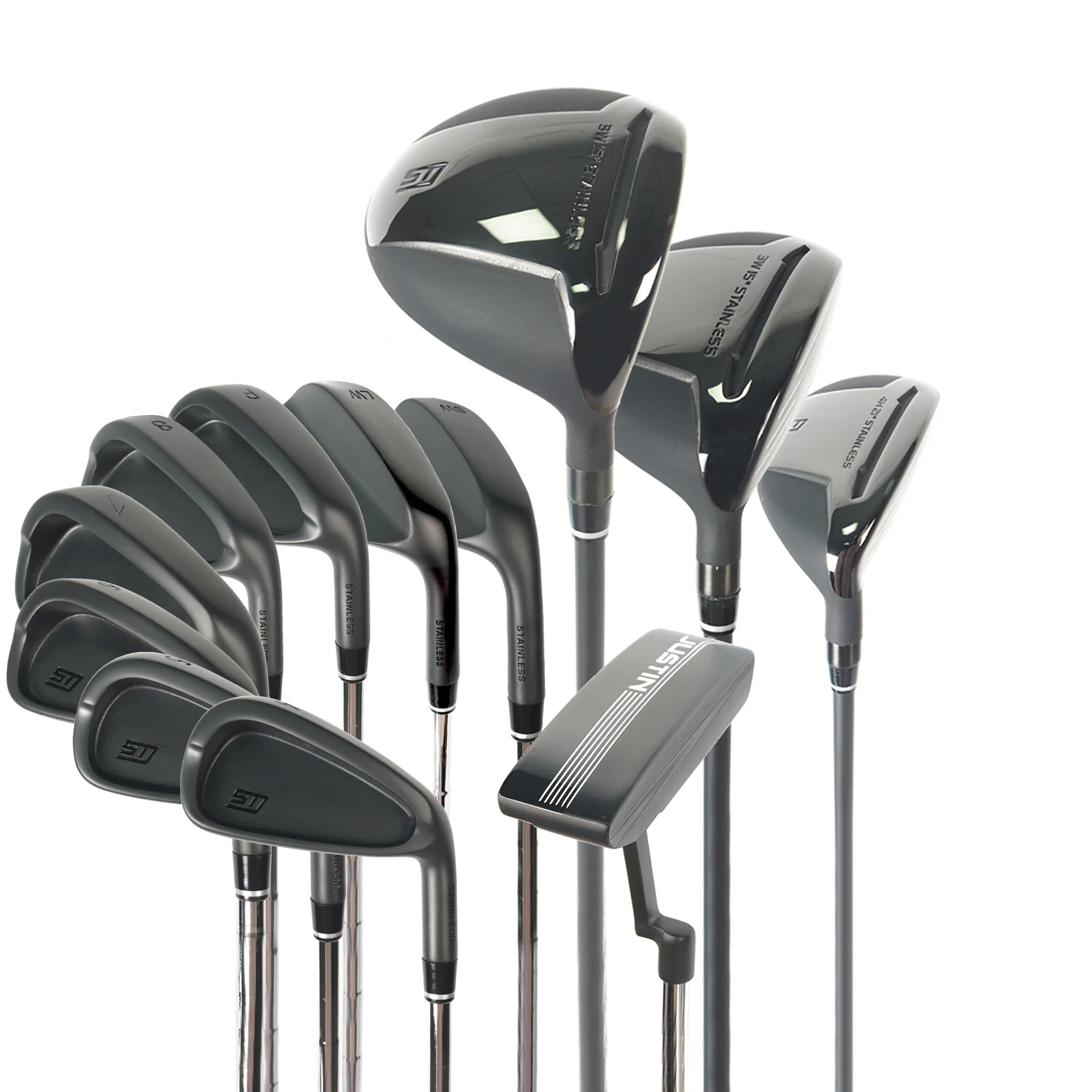 Wholesale Customer Logo Titanium Right-Hand OEM Golf Club Full Set (13 Pieces) No Bag, Men's