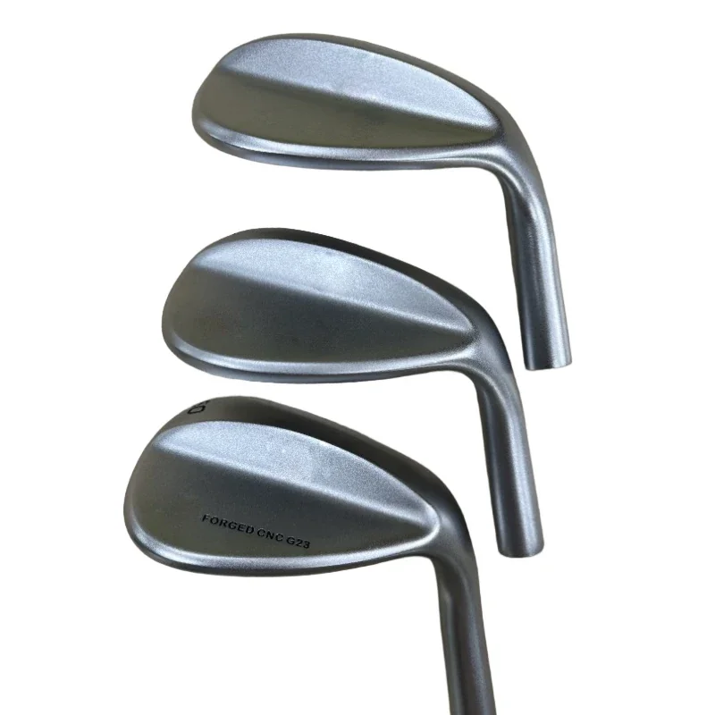 IDSEN Custom Made Unisex Golf Club Set - Forged Harmonized Wedges (52, 56, 60) - Steel Irons - Right Handed - Silver