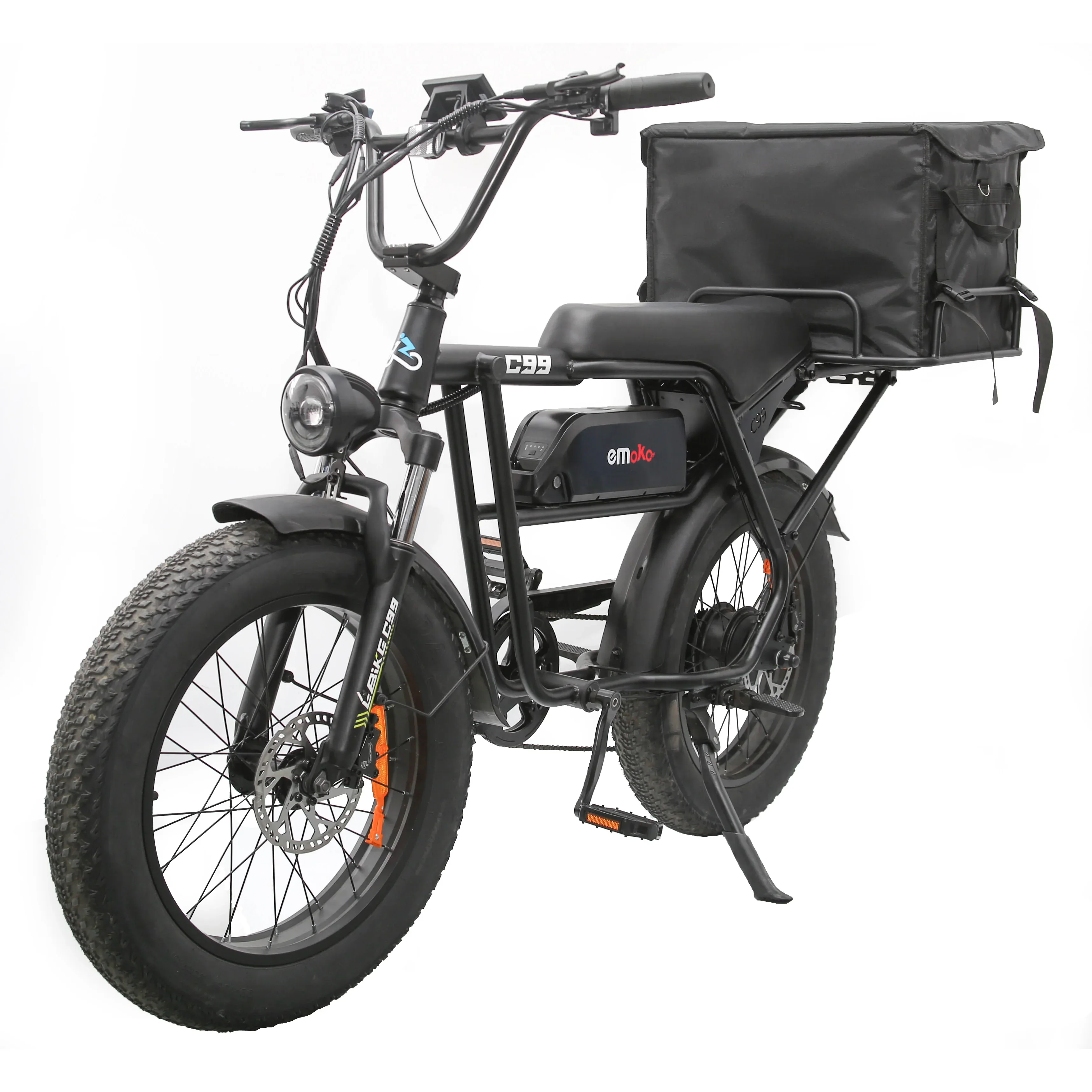 Emoko C99 Electric Cargo Bike (EU Warehouse) - 1000W, 20Ah Battery, Long Range, Fat Tire, City Ebike
