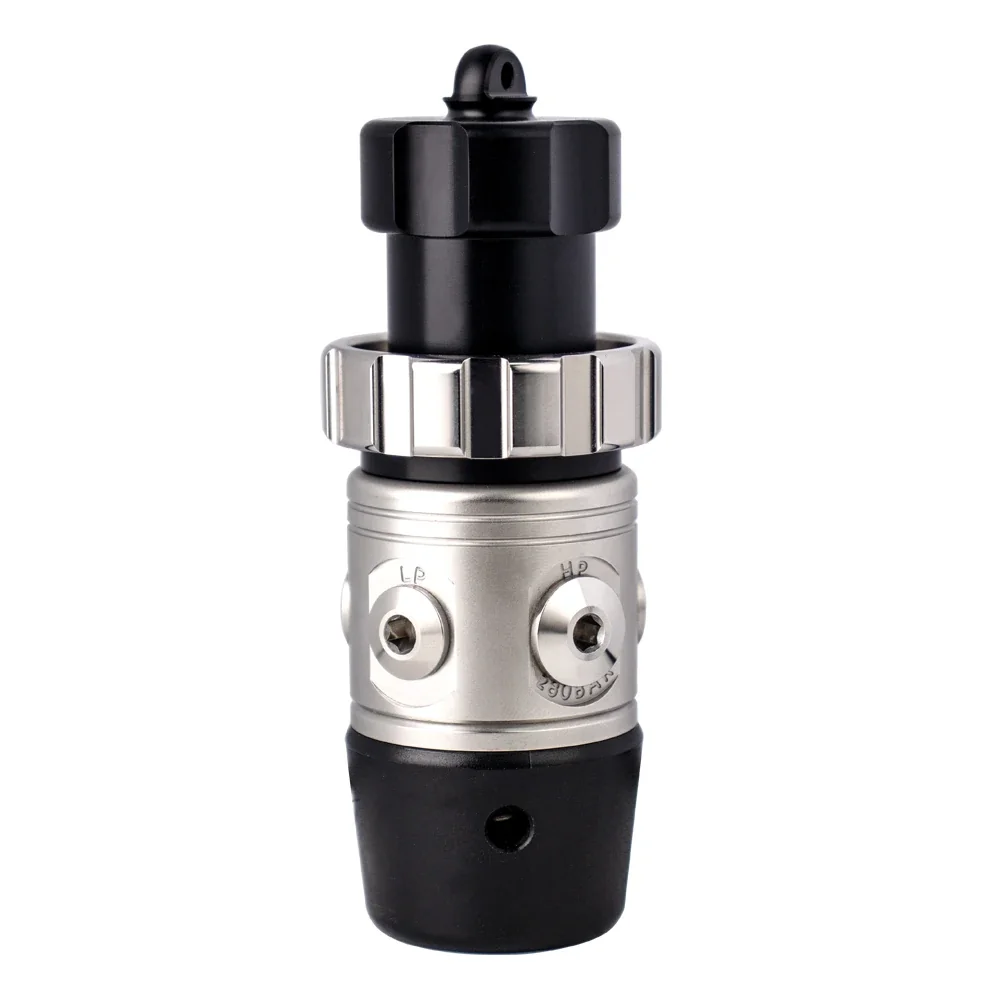 Customized HOTDIVE S1 Unbalanced Piston 1st Stage Regulator - DIN/YOKE - SUS 304 - CE Certified Scuba Gear
