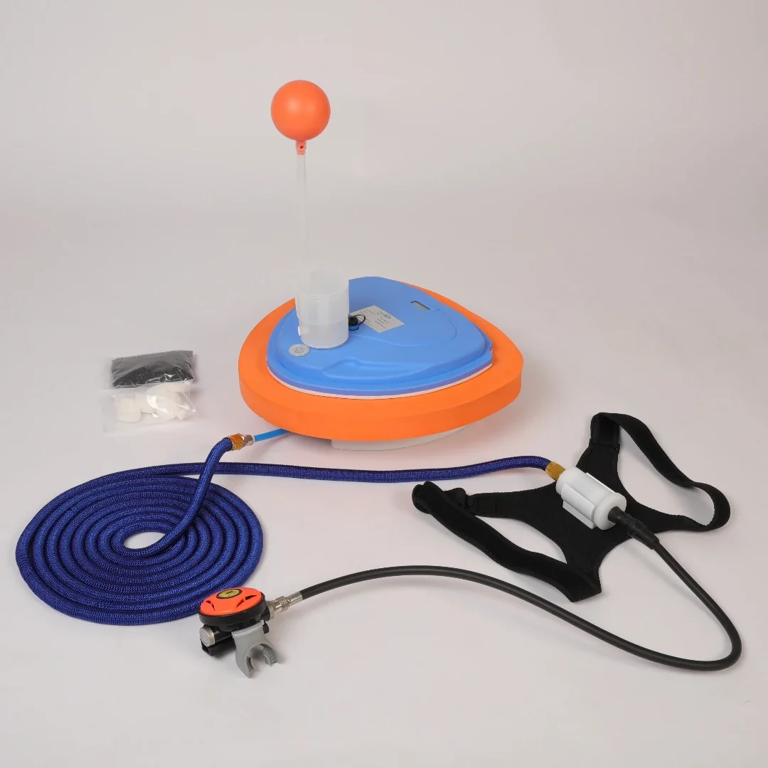 Mini Portable In-Ear Scuba Diving Tankless Breath-Holding System for Extended Underwater Swimming
