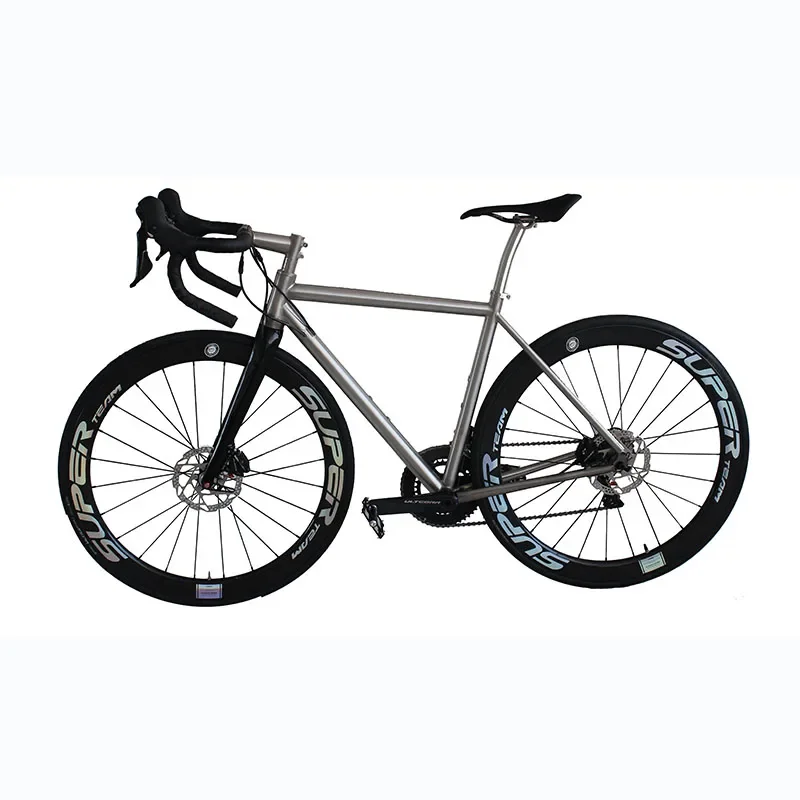COMEPLAY Factory Direct Titanium Gravel Bike - 700c, Disc Brake