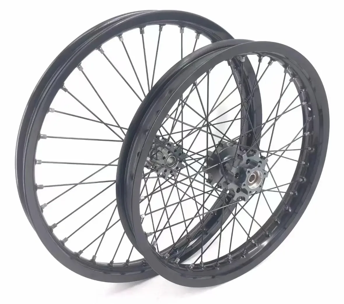 Light Bee Wheels Electric Bike Wheel - 21" x 19" x 18" x 16" x 18", Alloy, Anodized