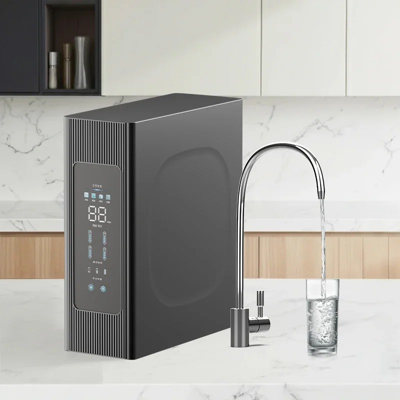 1200 GPD Alkaline RO Water Purifier - Under Sink Reverse Osmosis System (Electric, Plastic)