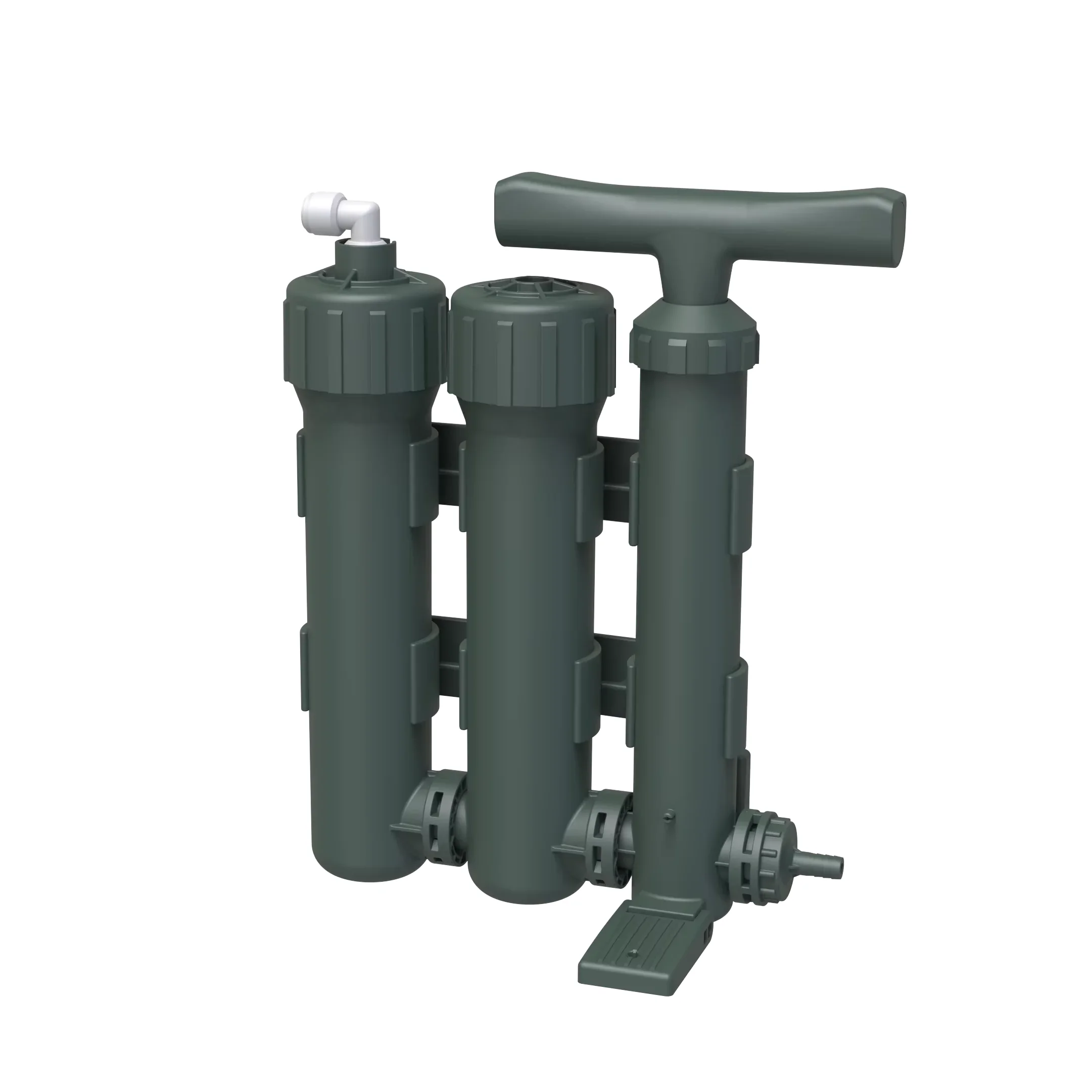 Runlucky RL-W21 Portable Manual Water Purifier - Single Draw (300ml) for Household & Outdoor Use