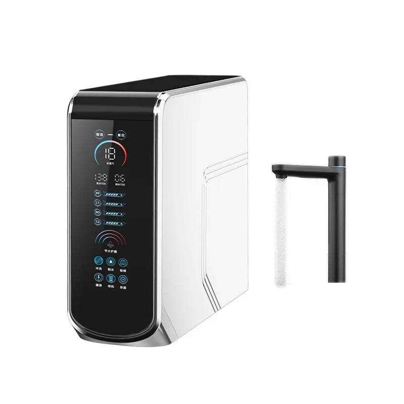 5-Level Reverse Osmosis & UV Water Filter: Mineral Alkaline Purifier for Home and Outdoors