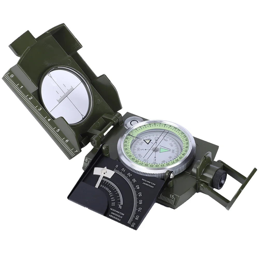 Waterproof Survival Pocket Compass - IPX65, Necklace Design for Hiking & Outdoor Adventures